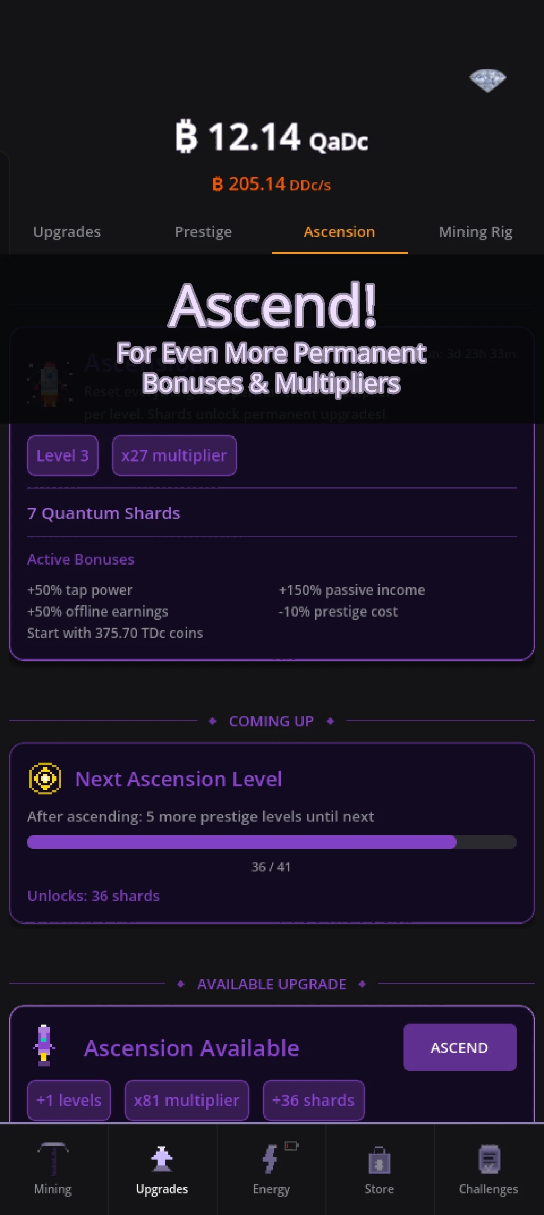 Crypto Mining Tycoon screenshot