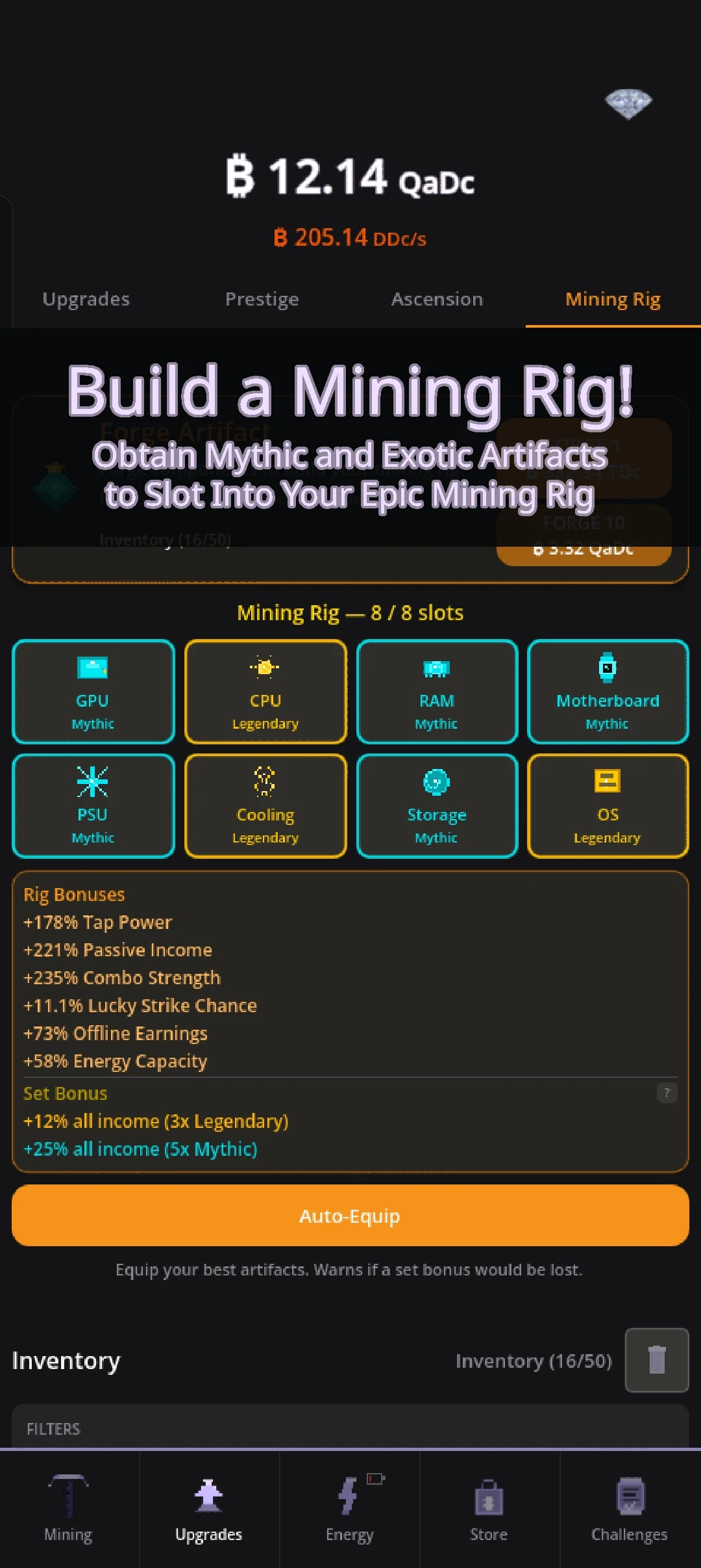 Crypto Mining Tycoon screenshot